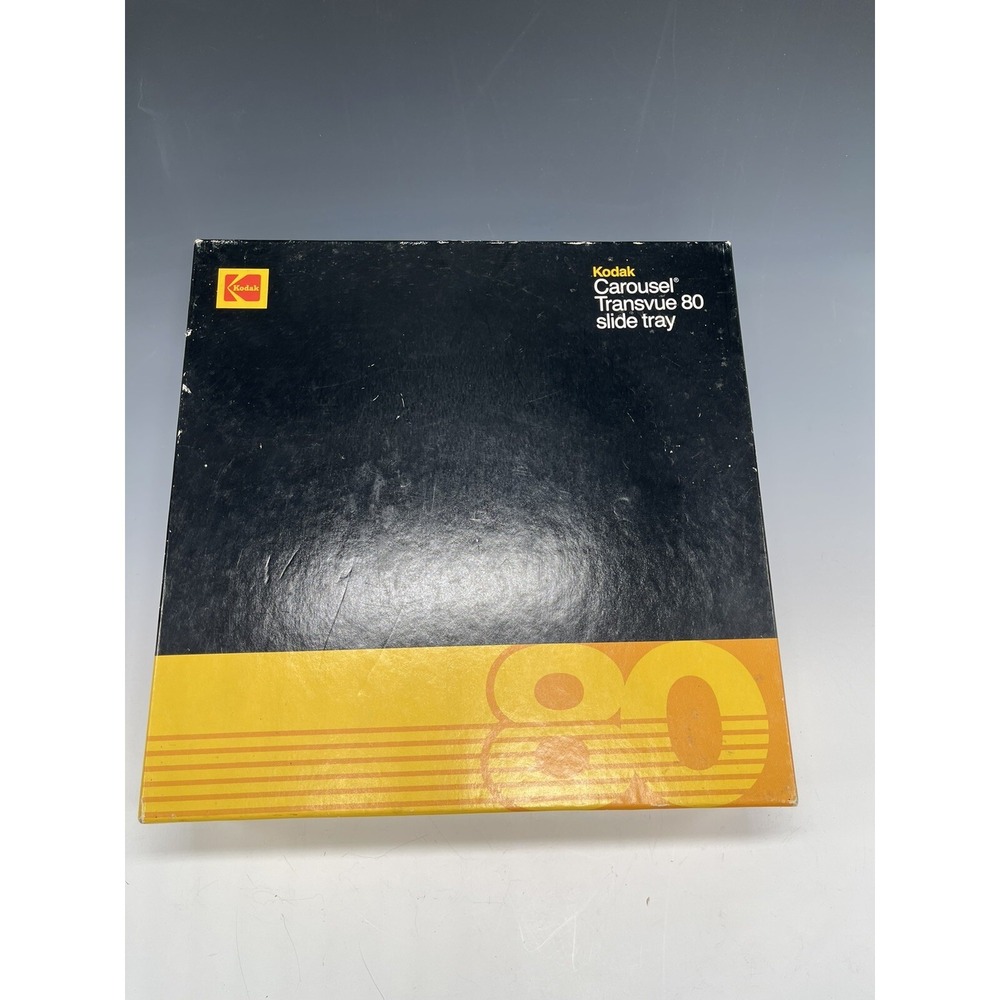 Kodak Carousel Transvue 80 Slide Tray B80T CAT‎ 104 6093 Vintage